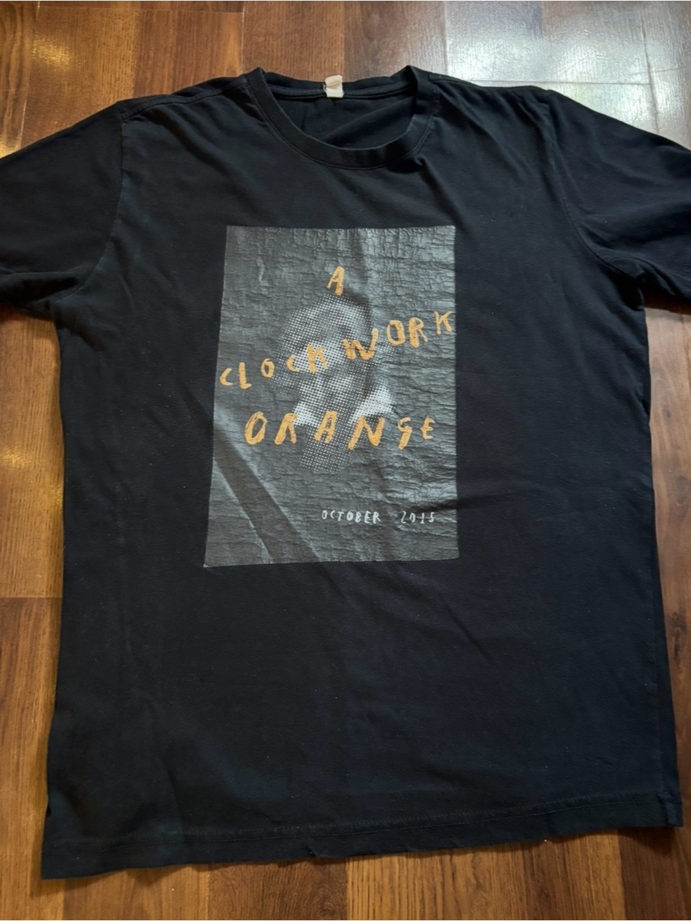 Black Graphic 'A Clockwork Orange' Tee
